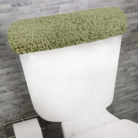 Home Weavers Inc Waterford Toilet Tank Cover In Green