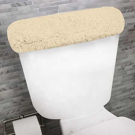 Home Weavers Inc Waterford Toilet Tank Cover In White