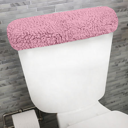 Home Weavers Inc Waterford Toilet Tank Cover In Pink