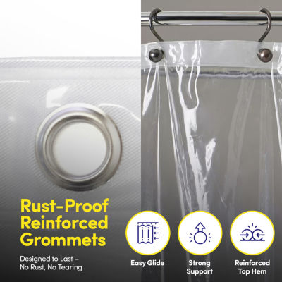 Sweet Home Collection Shower Curtain