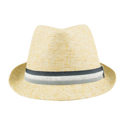 Dockers Band Fedora Mens Fedora, Color Tan JCPenney