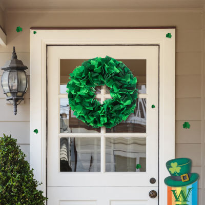 Glitzhome Shamrock Berry Wreath