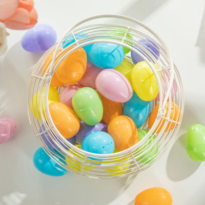 Glitzhome -pc. Plastic Fillable Easter Eggs