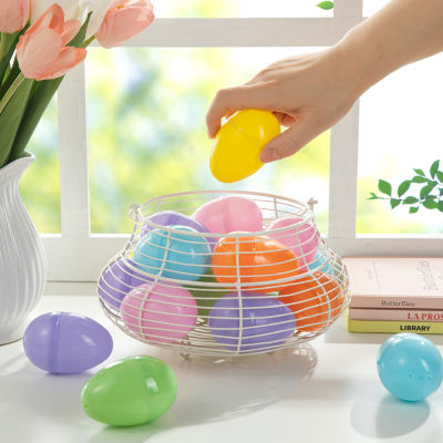 Glitzhome 60-pc. Plastic Fillable Easter Eggs