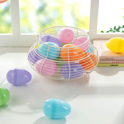 Glitzhome 60-pc. Plastic Fillable Easter Eggs