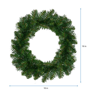 16'' Buffalo Fir Artificial Christmas Wreath - Unlit