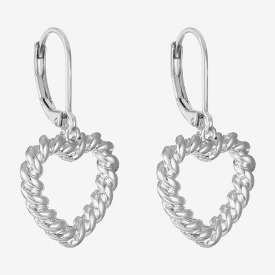 Monet Jewelry Heart Drop Earrings