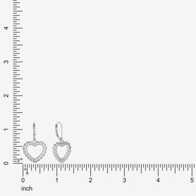 Monet Jewelry Heart Drop Earrings