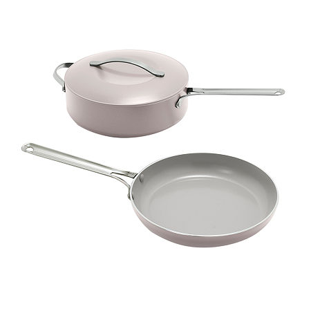 GreenPan Nova Ceramic Non-Stick 3-pc. Cookware Set, One Size, Gray