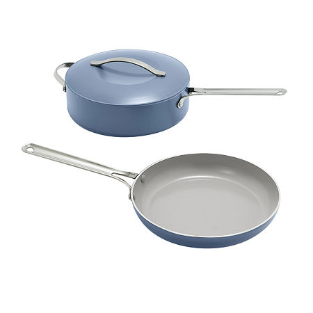 GreenPan Nova Ceramic Non-Stick 3-pc. Cookware Set, One Size, Blue