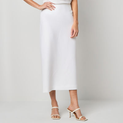 Black Label by Evan-Picone Womens Suit Skirt Long