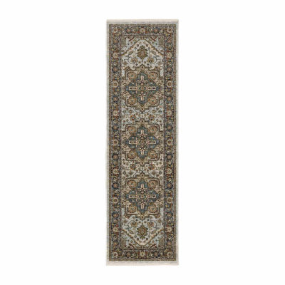 Covington Home Adeline Oriental Medallion 27"X90" Indoor Rectangular Runner