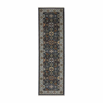 Covington Home Adeline Traditional Medallion 27"X90" Indoor Rectangular Runner