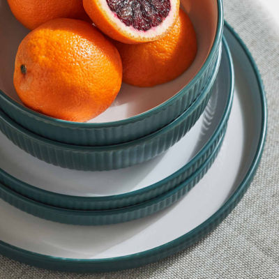 Christian Siriano New York Laro 12-pc. Stoneware Dinnerware Set