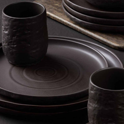 Stone by Mercer Project Shosai 16-pc. Stoneware Dinnerware Set