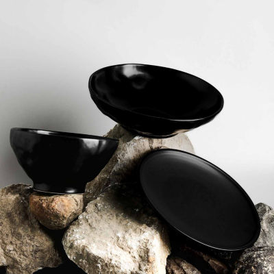 Stone by Mercer Project Nendo 16-pc. Stoneware Dinnerware Set