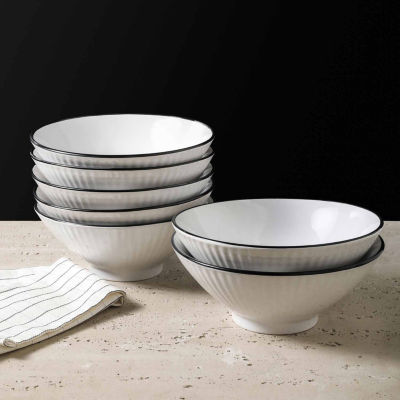 Christian Siriano New York Lustra 16-pc. Stoneware Dinnerware Set