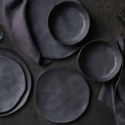 Stone by Mercer Project Hekonda -pc. Stoneware Dinnerware Set