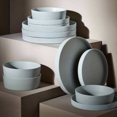 Stone by Mercer Project Modan Stoneware Dinnerware Set