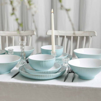 Christian Siriano New York Lustra 16-pc. Stoneware Dinnerware Set