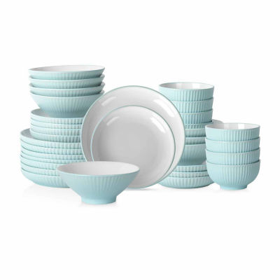 Christian Siriano New York Lustra 32-pc. Stoneware Dinnerware Set