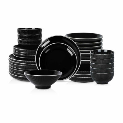 Christian Siriano New York Lustra 32-pc. Stoneware Dinnerware Set