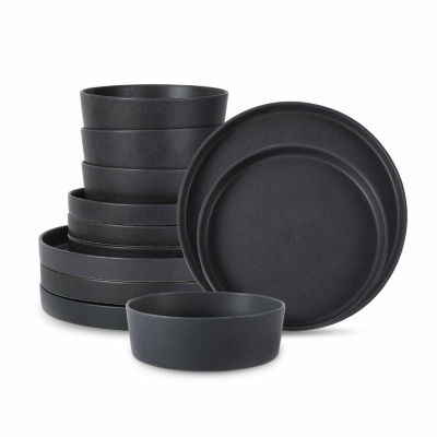Stone by Mercer Project Modan 12-pc. Stoneware Dinnerware Set