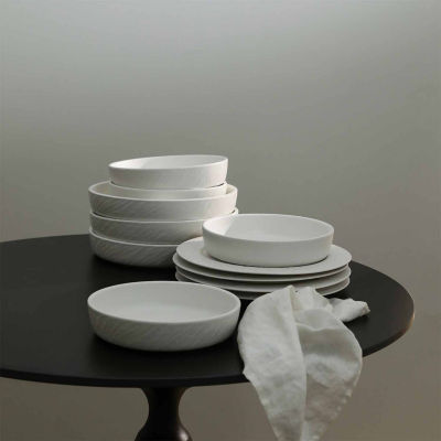 Stone + Lain Senso 12-pc. Bone China Dinnerware Set