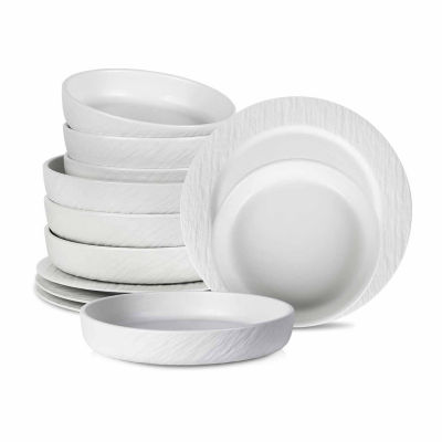 Stone + Lain Senso Set Of 24-pc. Bone China Dinnerware Set