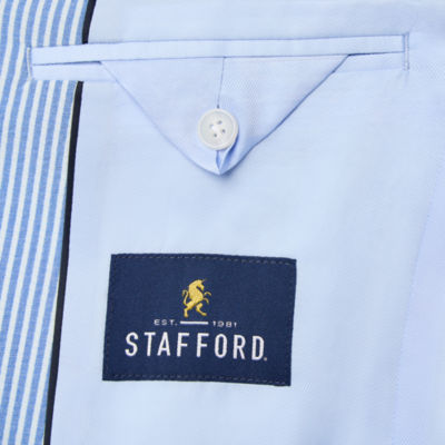 Stafford Mens Classic Fit Seersucker Sport Coat