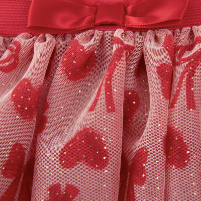 Baby Essentials Valentines Day Baby Girls 4-pc. Skirt Set