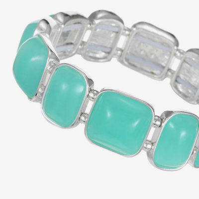 Liz Claiborne Womens Blue Stretch Bracelet