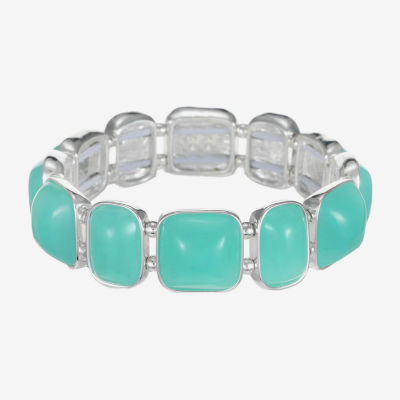Liz Claiborne Womens Blue Stretch Bracelet