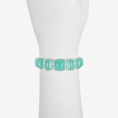 Liz Claiborne Womens Blue Stretch Bracelet