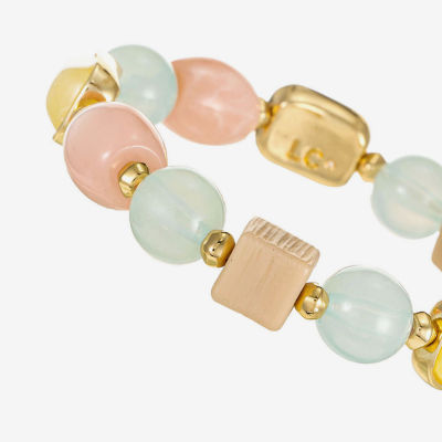 Liz Claiborne Womens Multi Color Stretch Bracelet