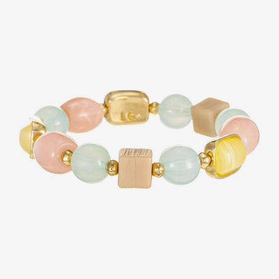 Liz Claiborne Womens Multi Color Stretch Bracelet
