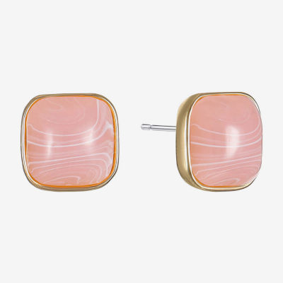 Liz Claiborne Pink 13.7mm Stud Earrings