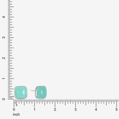 Liz Claiborne Blue 13.7mm Stud Earrings