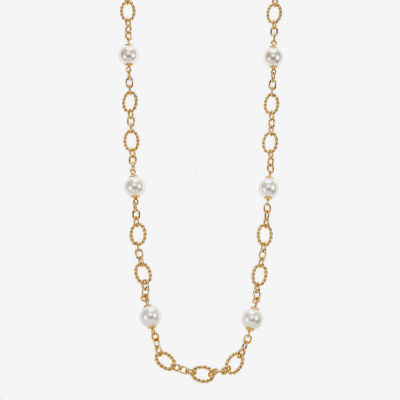 Liz Claiborne Womens 34 Inch Strand Necklace