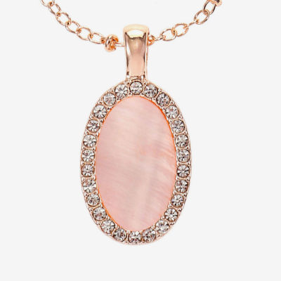 Liz Claiborne Womens Shell Oval 2-pc. Jewelry Set