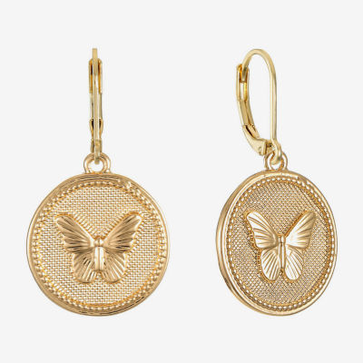 Monet Jewelry Womens Round Drop Earrings