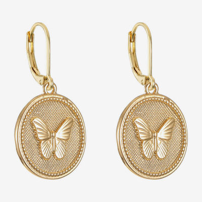 Monet Jewelry Womens Round Drop Earrings