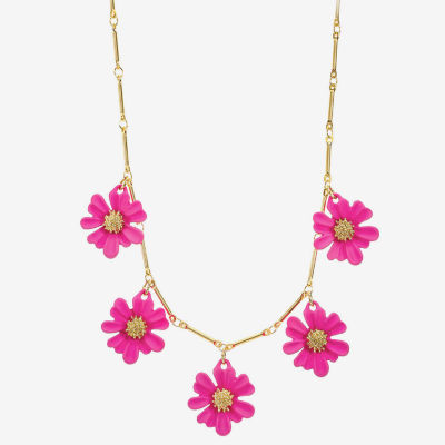 Liz Claiborne Womens 17 Inch Collar Necklace