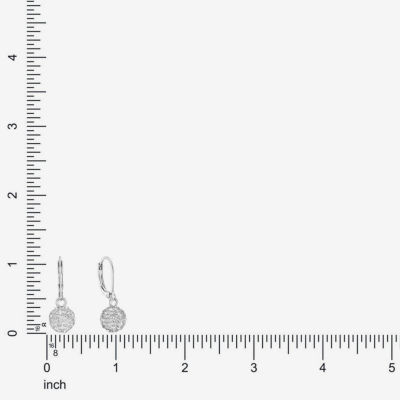 Monet Jewelry Womens Glass Round Drop Earrings