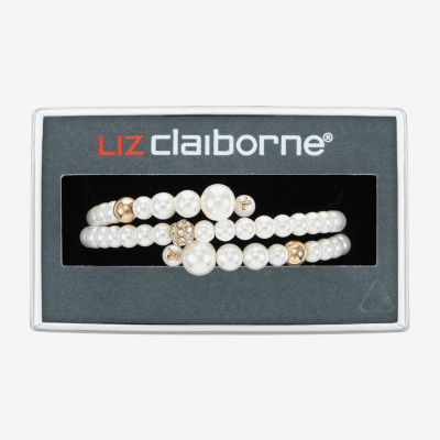 Liz Claiborne Womens Glass Wrap Bracelet