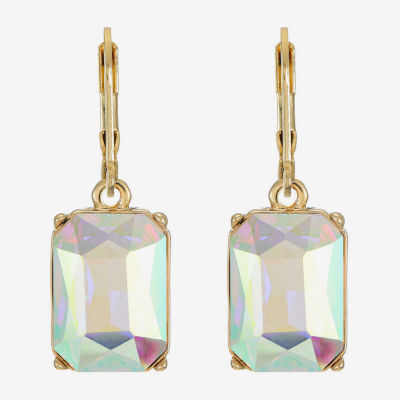 Monet Jewelry Womens Glass Drop Earrings