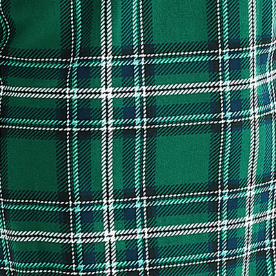 North Pole Trading Co. Sleigh Bells Ring Womens Fleece V Neck Long Sleeve Matching Family Nightgown