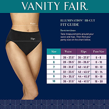 Vanity Fair Illuminations High Cut Brief Underwear 13108
