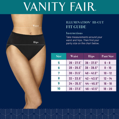 Vanity Fair® Illumination® High Cut Panty - 13108