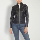 jcpenney ana faux leather jacket